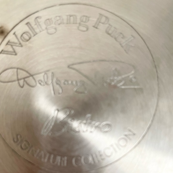 4 PIECE WOLFGANG PUCK SIGNATURE POT AND PANS - Picture 7 of 9